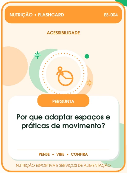 Flashcard laranja do material